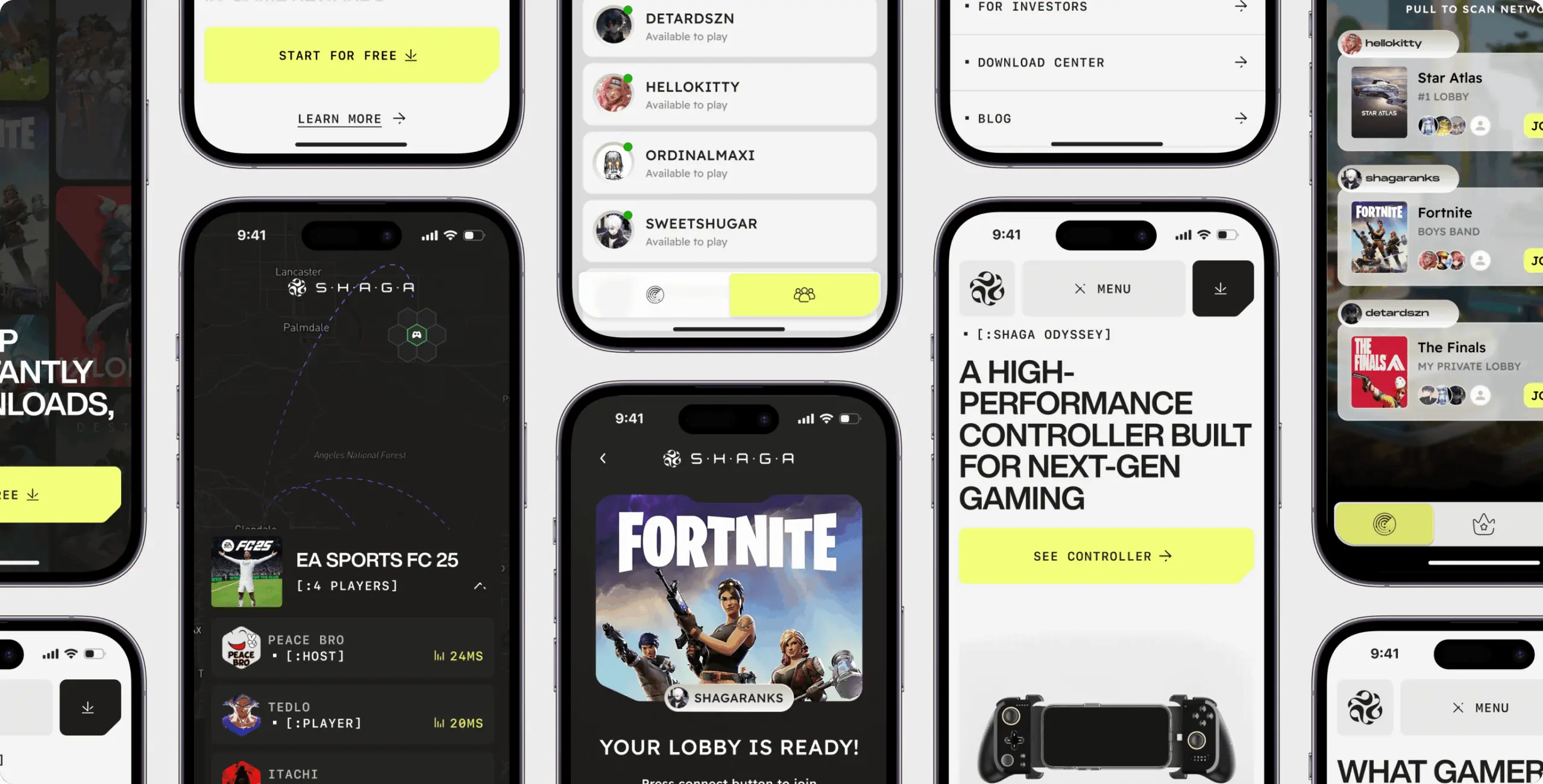 Shaga – web3 cloud gaming platform - Website Development - Photo 5