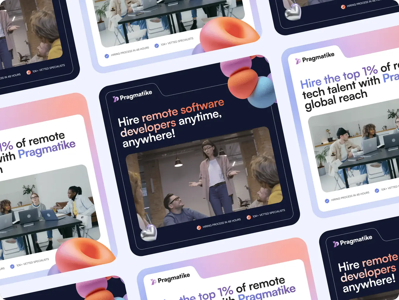 Pragmatike – connecting businesses with top remote tech talent - Website Development - Photo 3