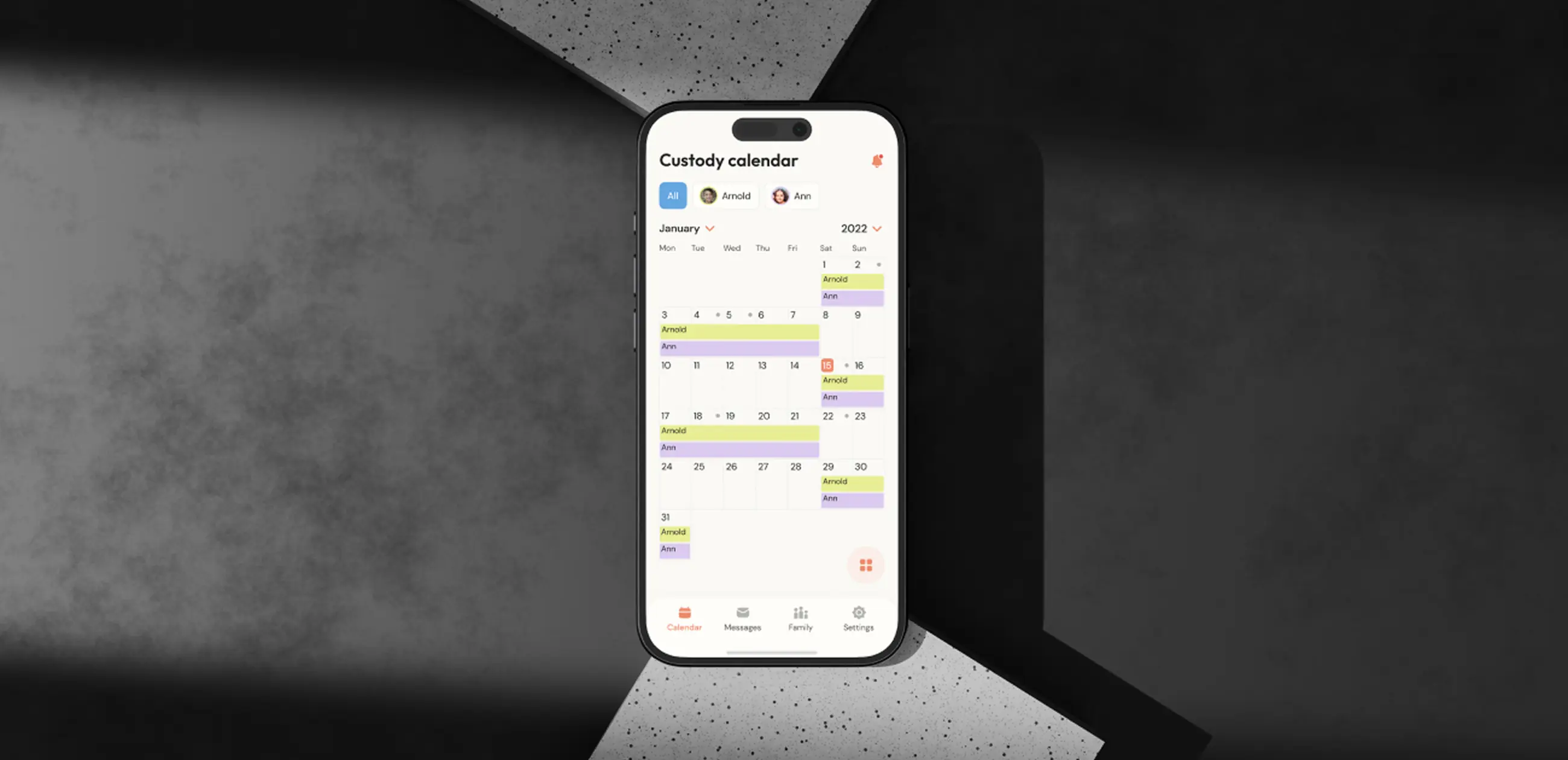 Both Homes – co-parenting mobile app - image cover