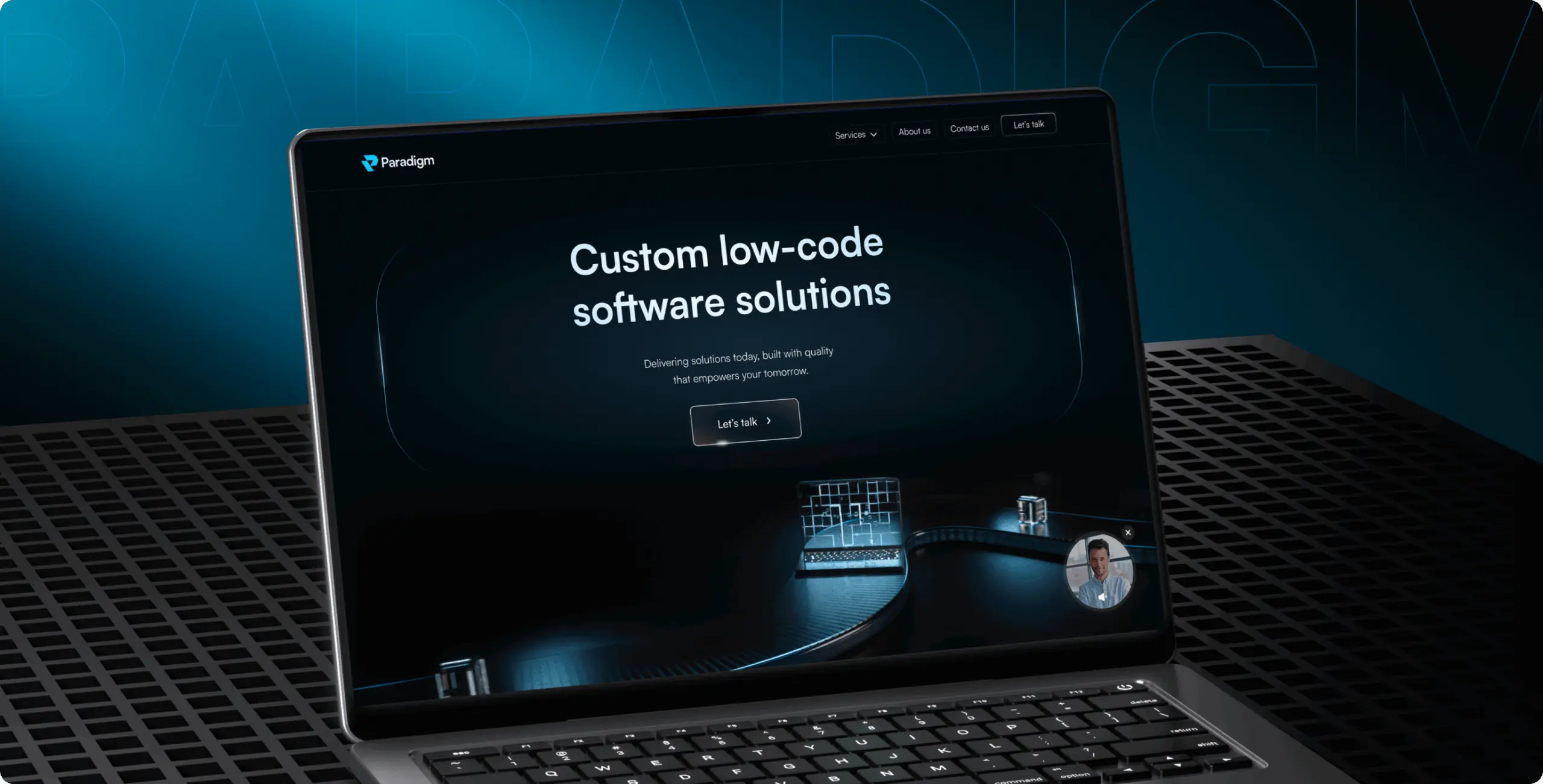 Paradigm – website for low-code software developers - image cover