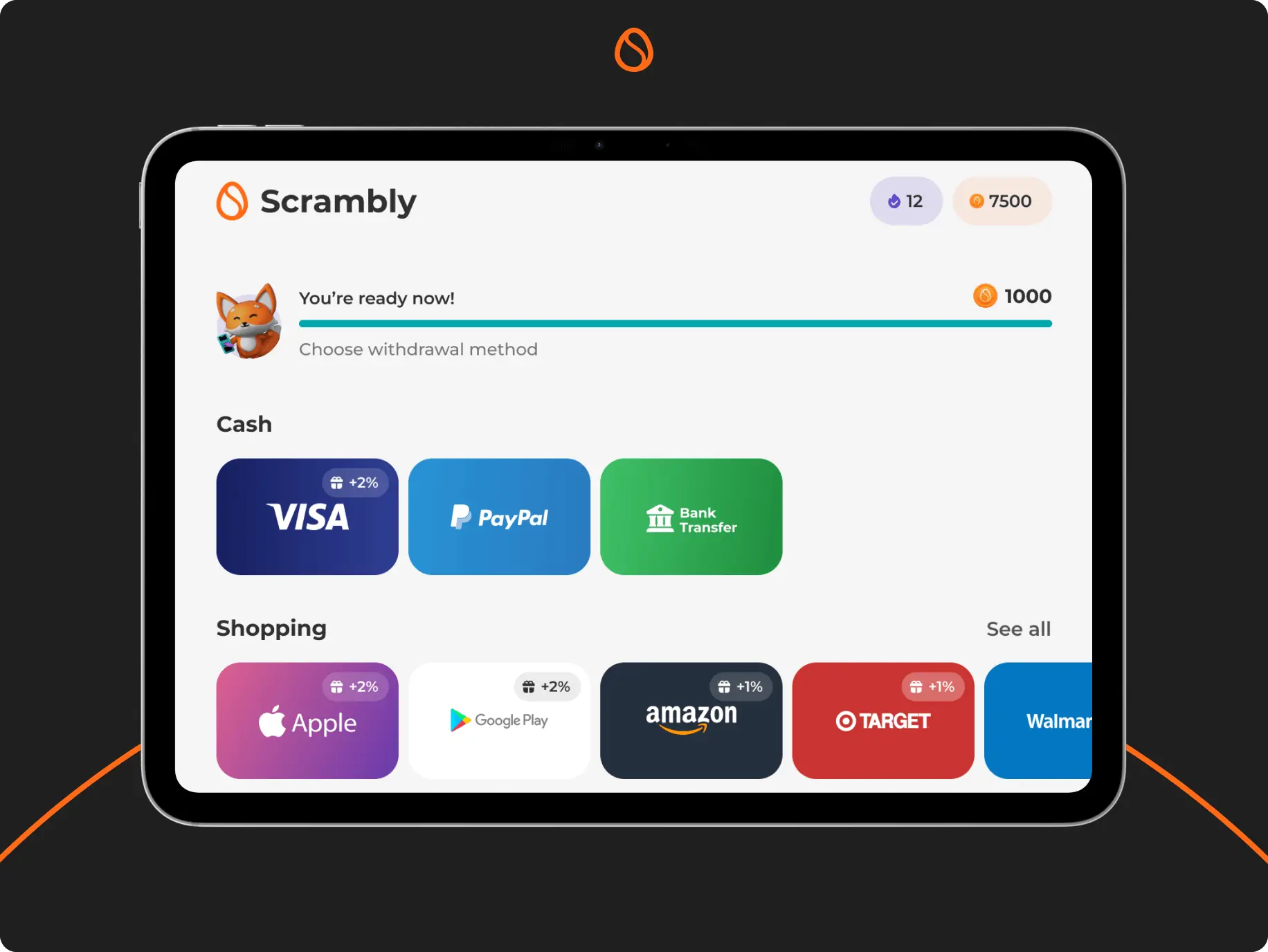 Scrambly – rewarded discovery platform for games and apps - Website Development - Photo 19