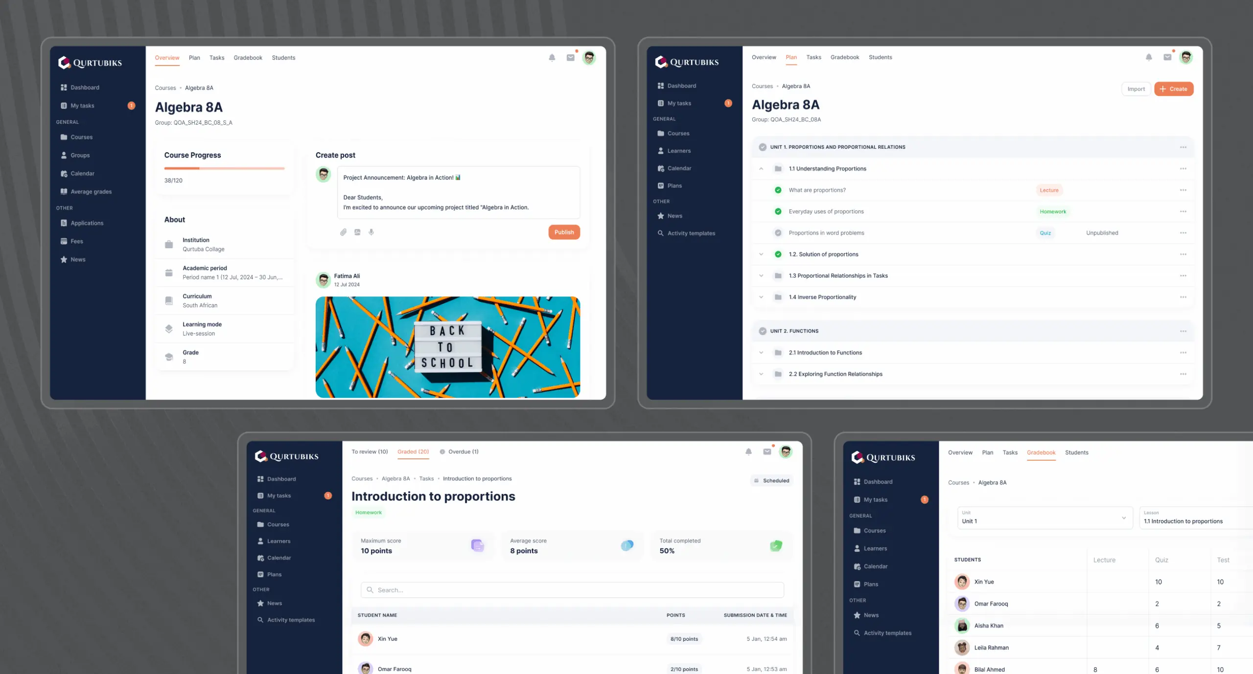 Qurtuba – online school platform - Website Development - Photo 16
