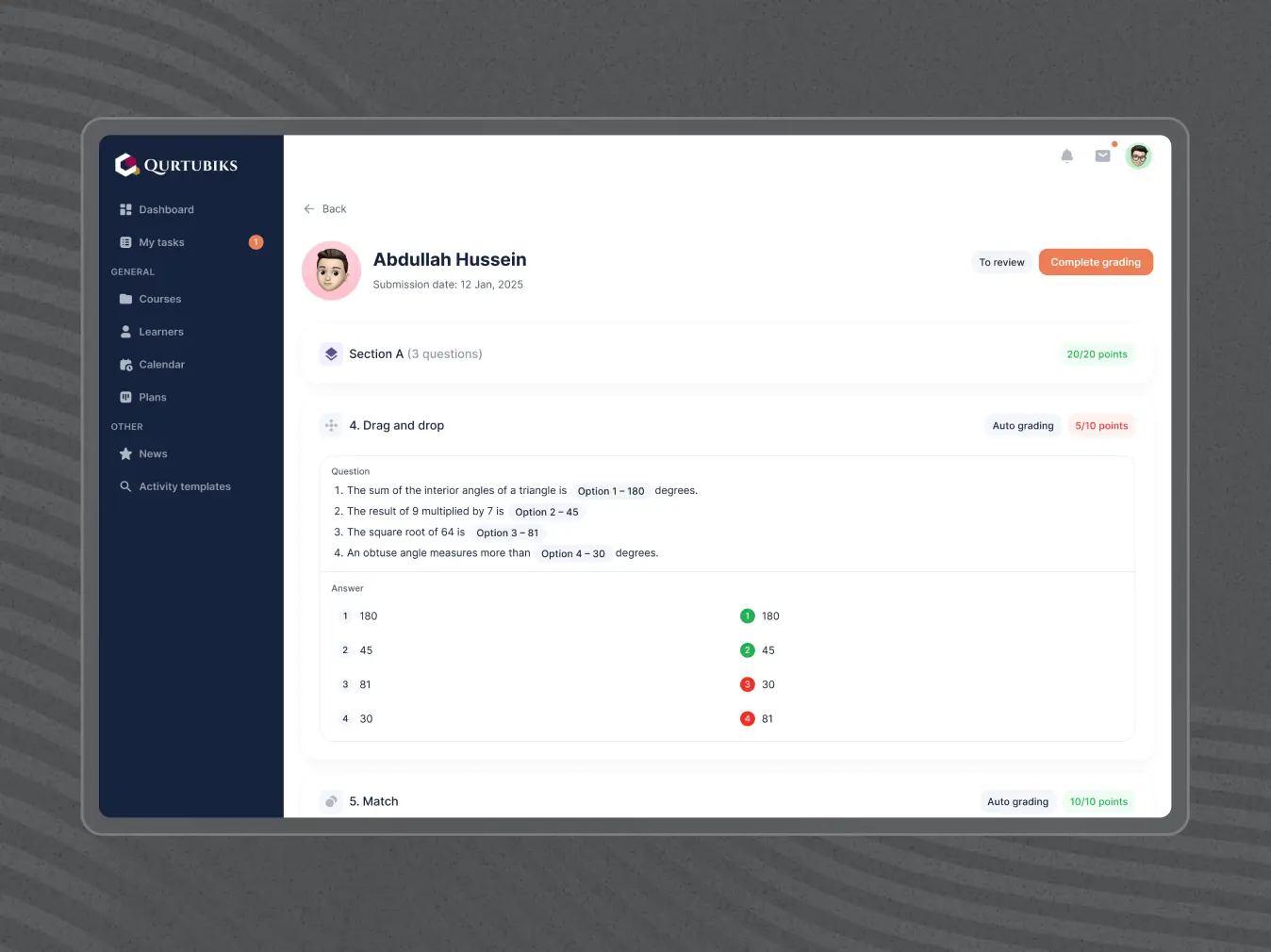 Qurtuba – online school platform - Website Development - Photo 21