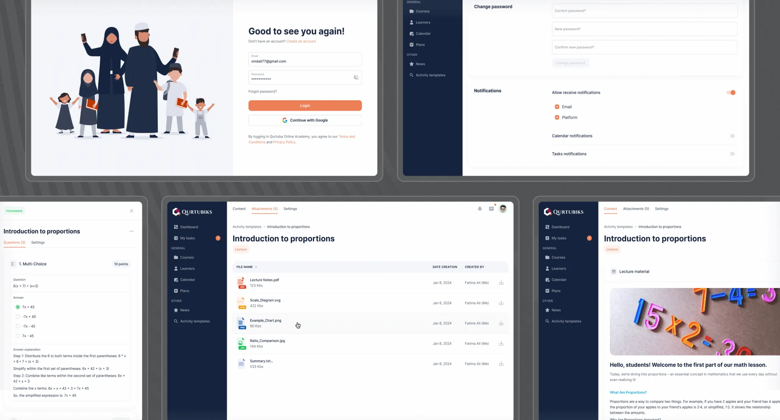 Qurtuba – online school platform - Website Development - Photo 34