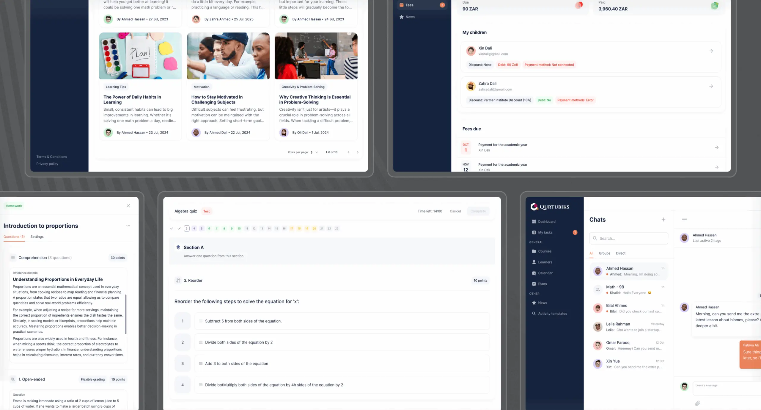 Qurtuba – online school platform - Website Development - Photo 38