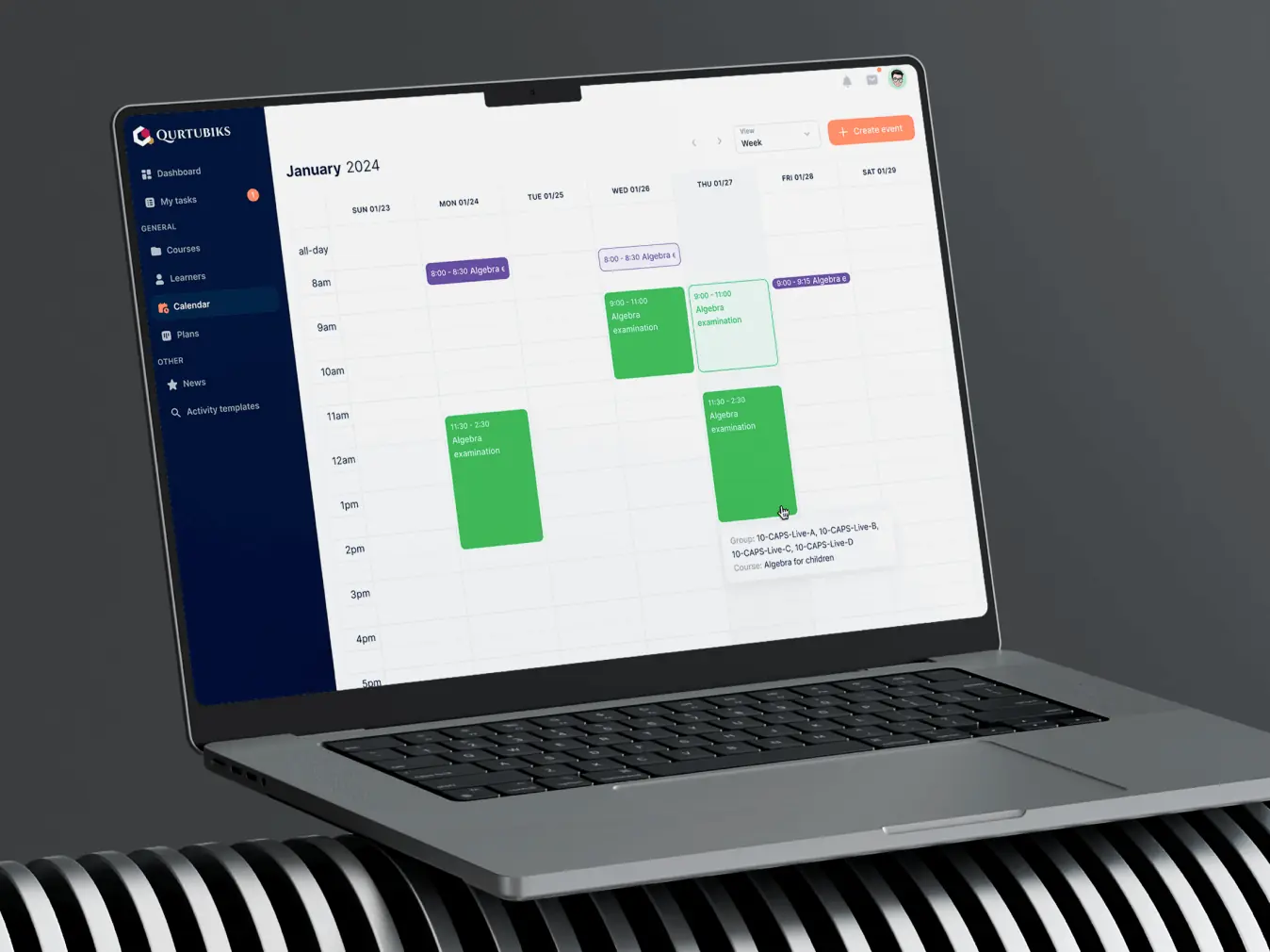 Qurtuba – online school platform - Website Development - Photo 7