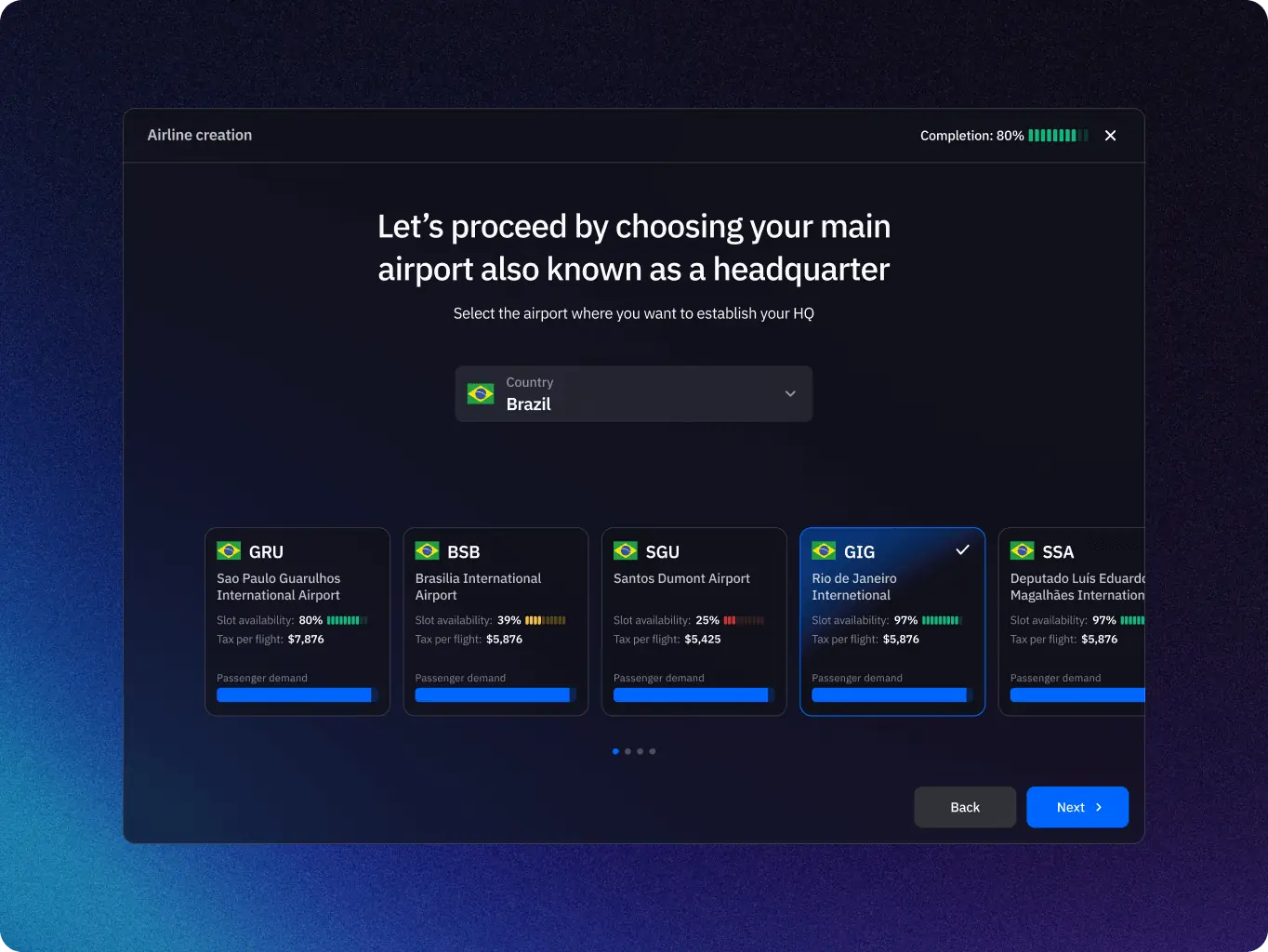 AirlineSim — realistic online airline management simulation - Website Development - Photo 2