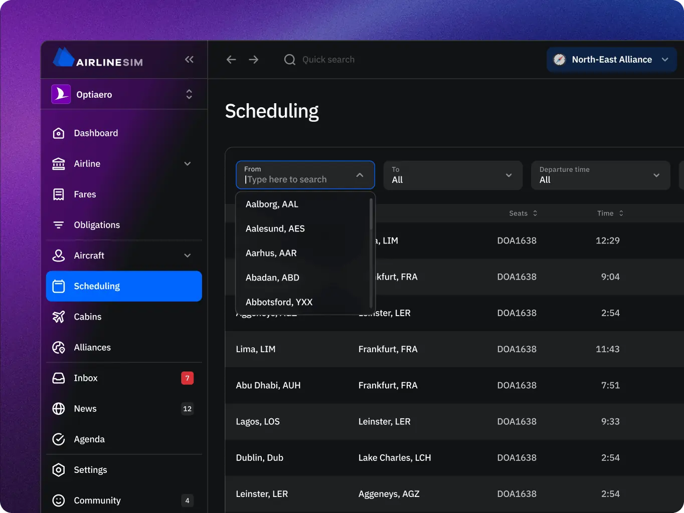 AirlineSim — realistic online airline management simulation - Website Development - Photo 14
