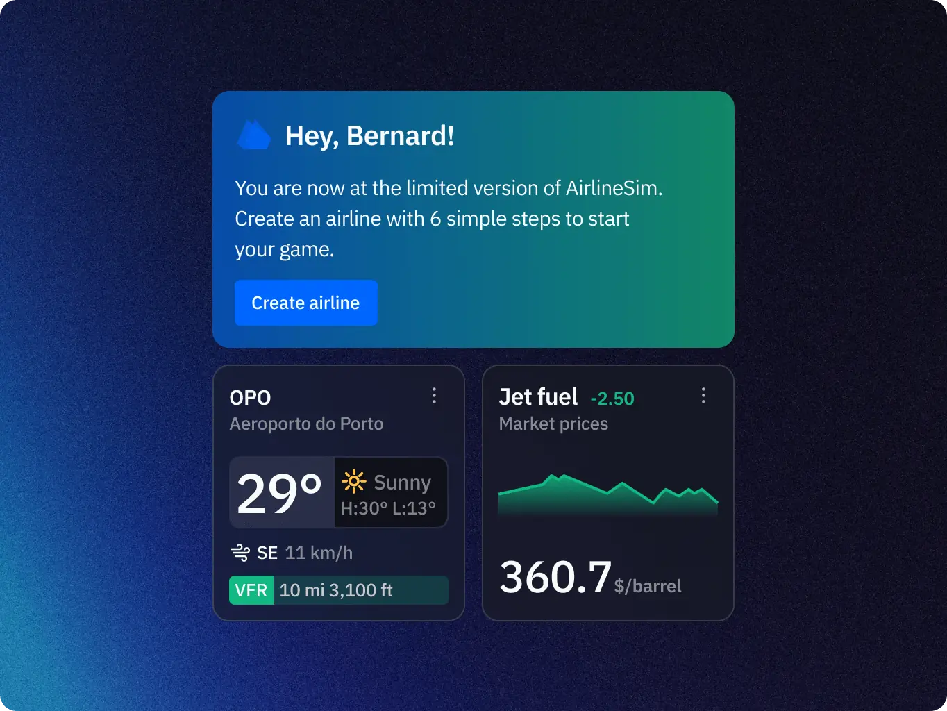 AirlineSim — realistic online airline management simulation - Website Development - Photo 17