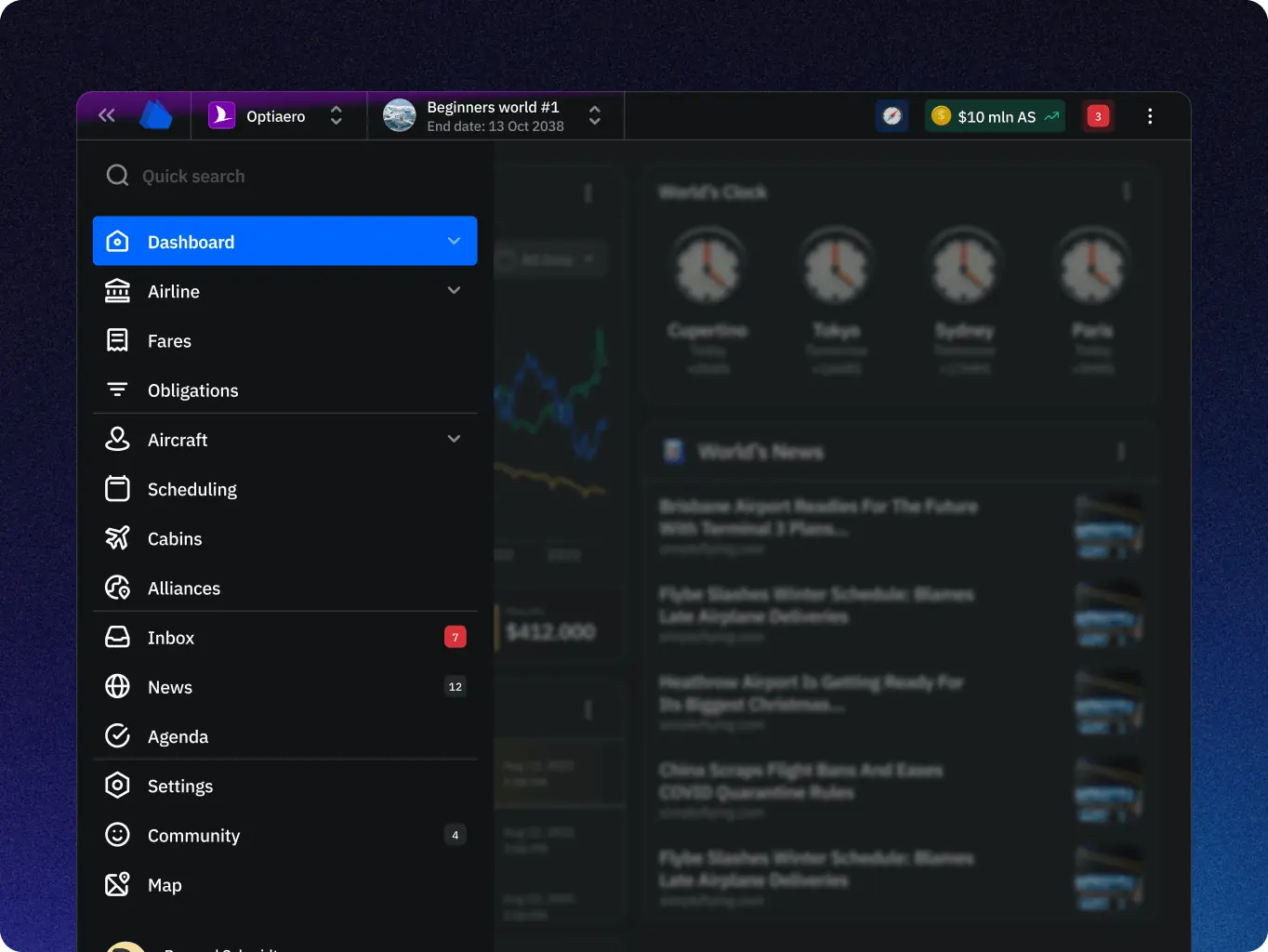 AirlineSim — realistic online airline management simulation - Website Development - Photo 22