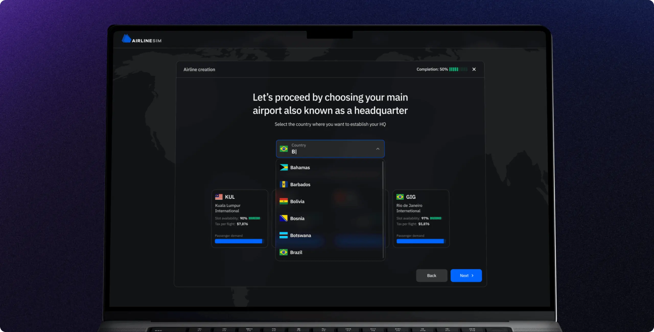 AirlineSim — realistic online airline management simulation - Website Development - Photo 29