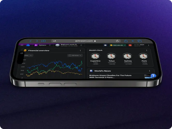 AirlineSim — realistic online airline management simulation - Website Development - Photo 19