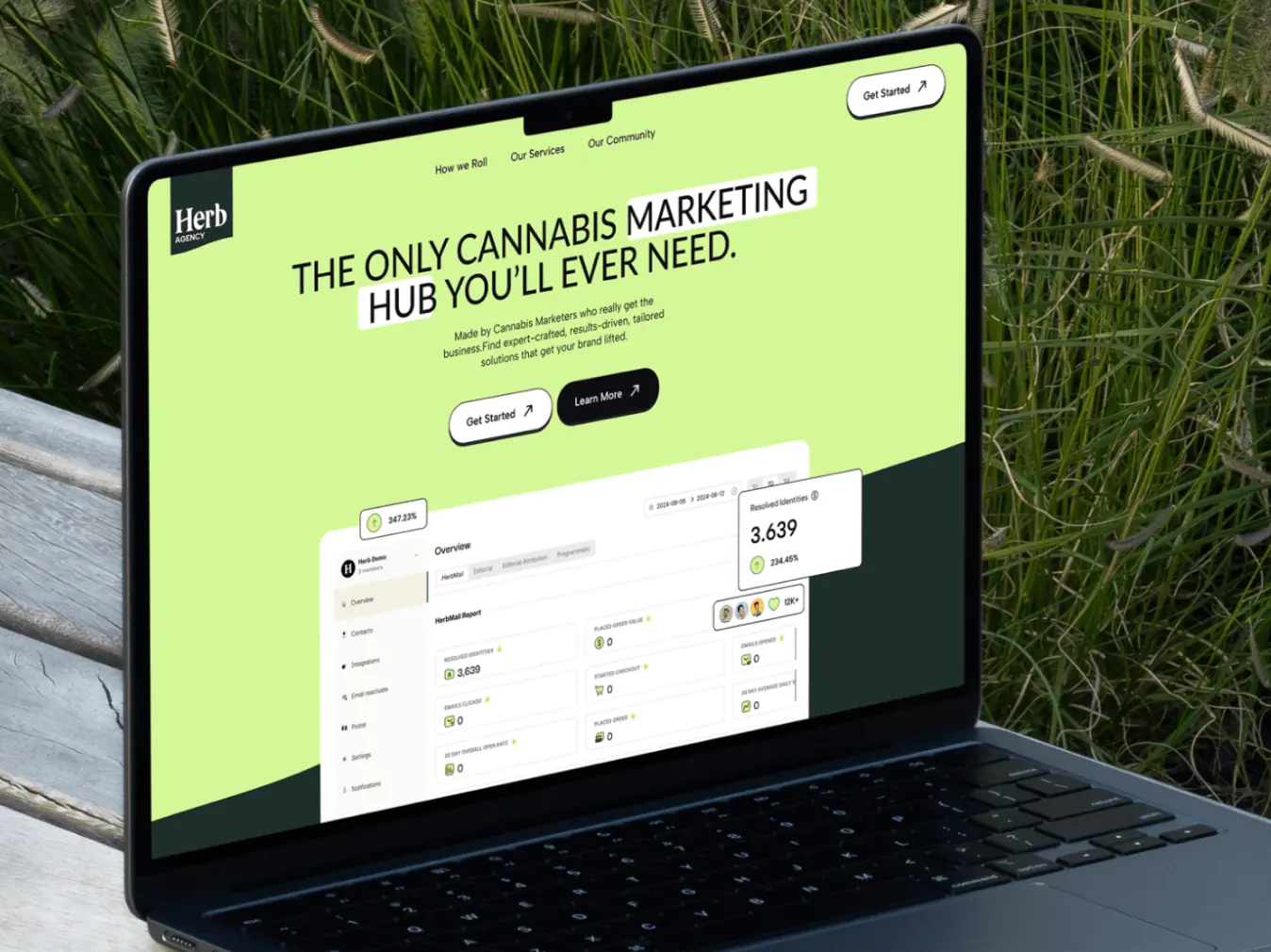 Herb Agency – digital marketing platform for cannabis brands - image cover