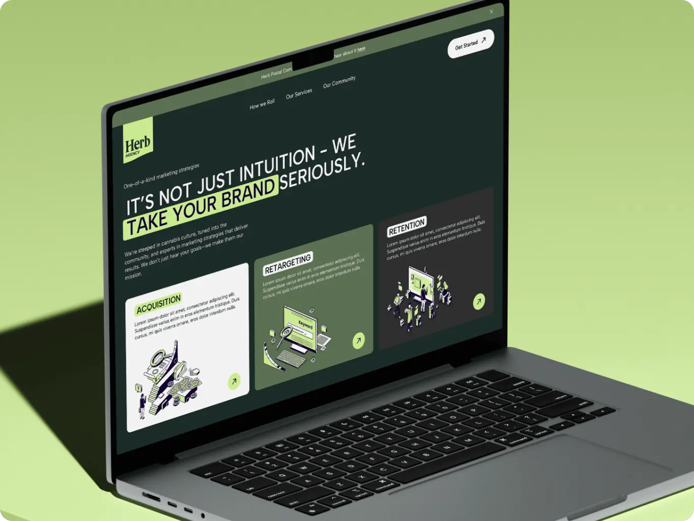 Herb Agency – digital marketing platform for cannabis brands - Website Development - Photo 14