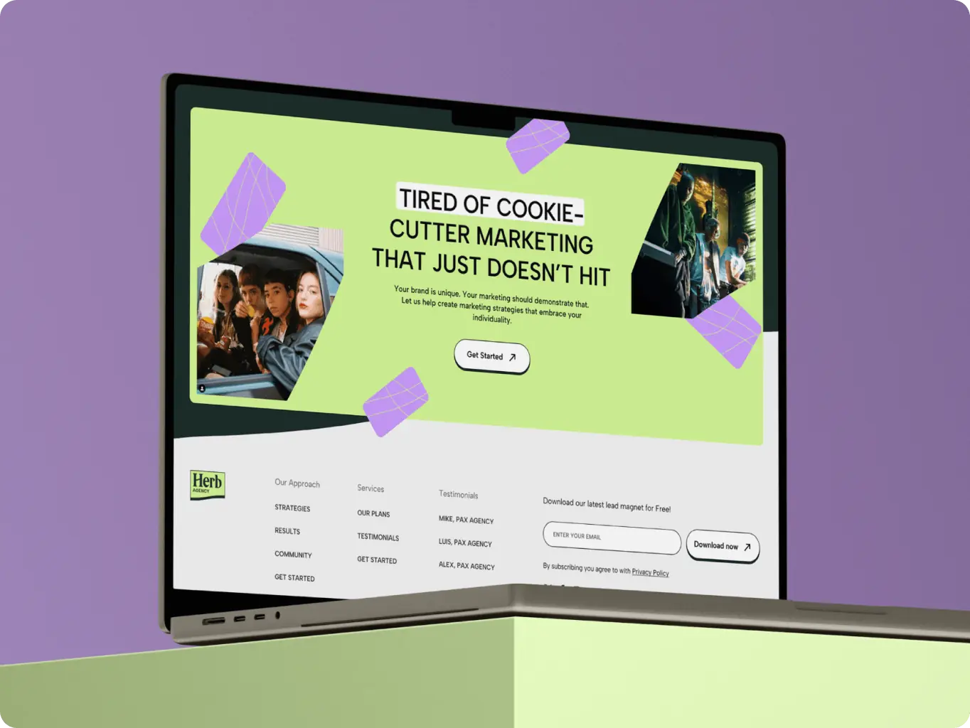 Herb Agency – digital marketing platform for cannabis brands - Website Development - Photo 7