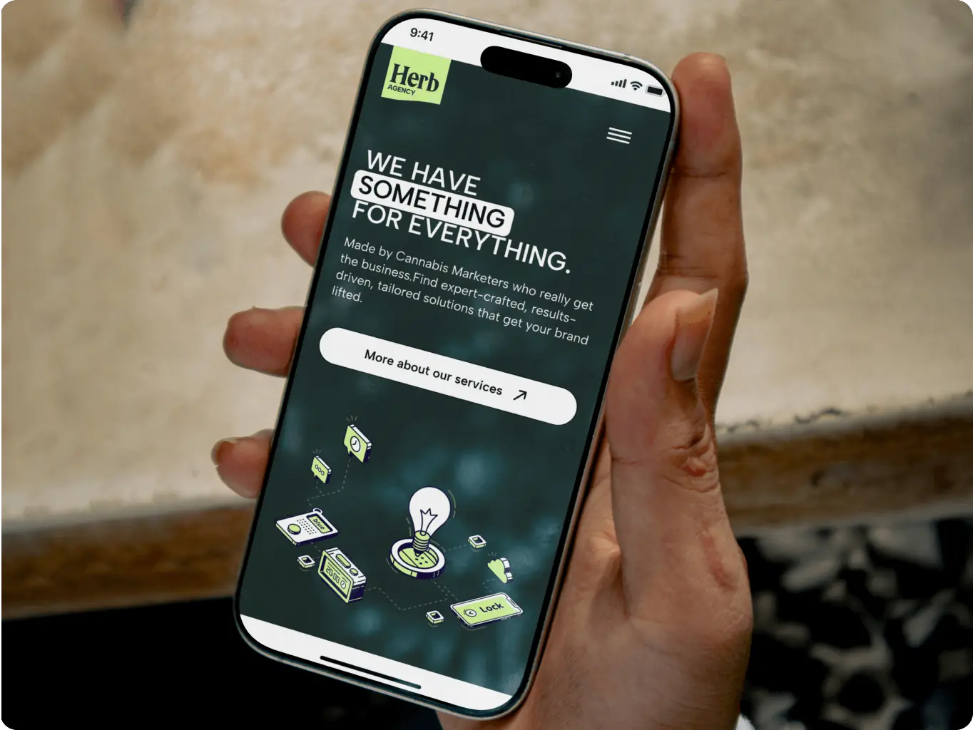 Herb Agency – digital marketing platform for cannabis brands - Website Development - Photo 8