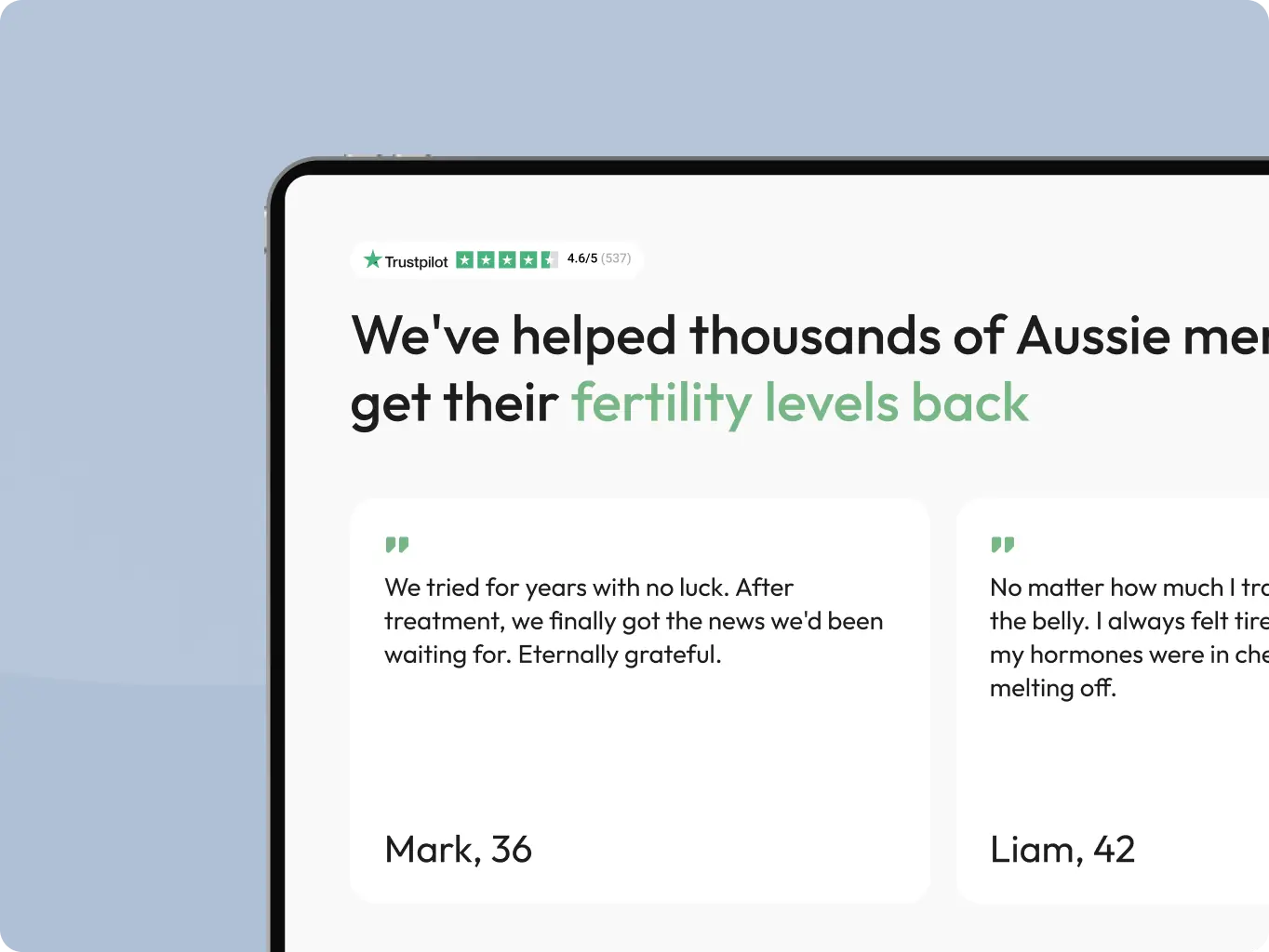 Hormn: Australia’s highest rated TRT Clinic - Website Development - Photo 13