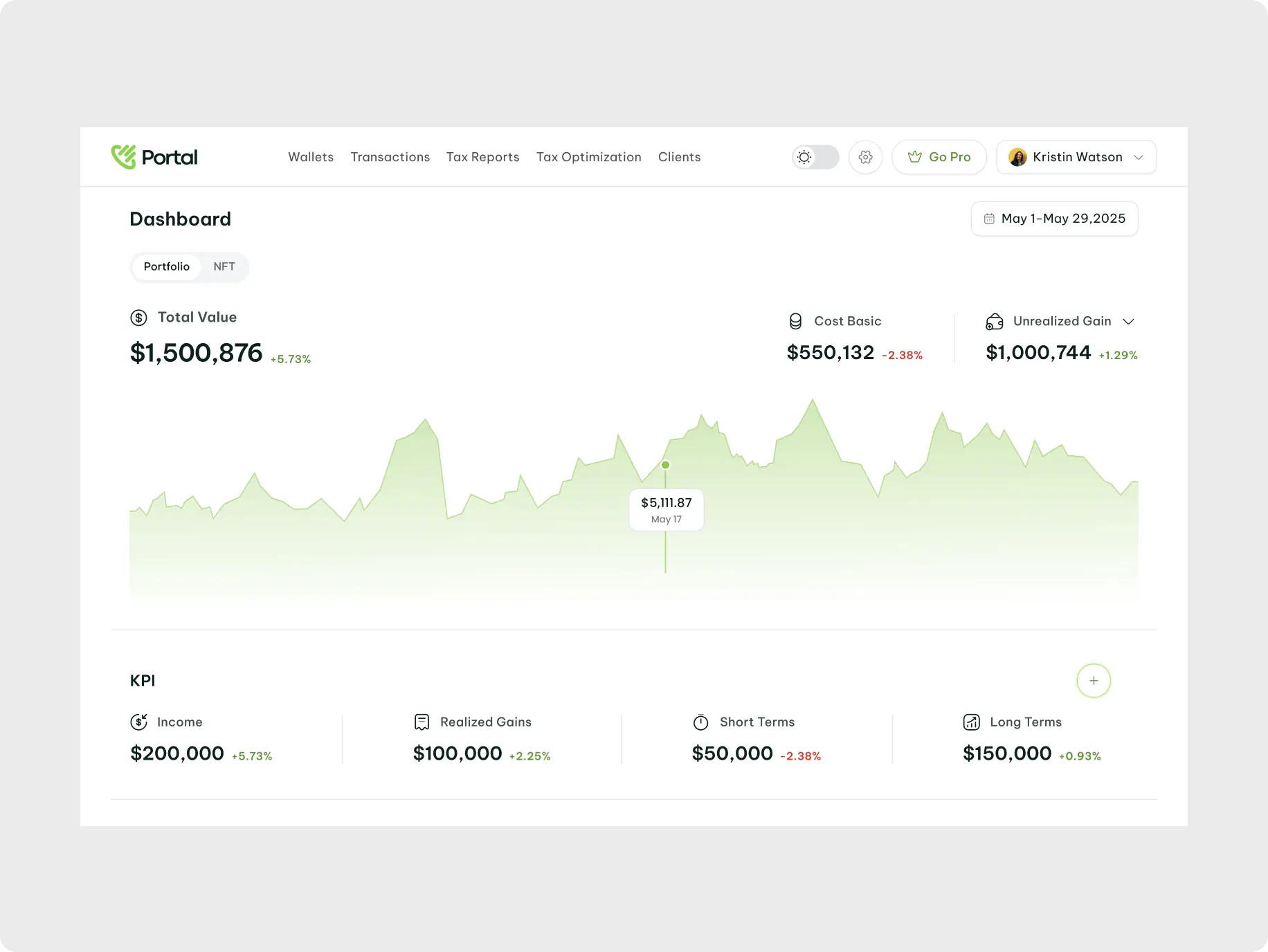 Portal – simplifying tax tracking for digital assets - Website Development - Photo 16