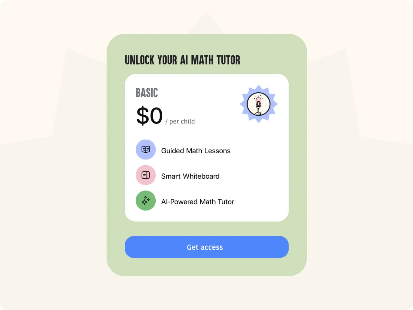 Taitor – interactive AI tutoring for kids and teens - Website Development - Photo 6