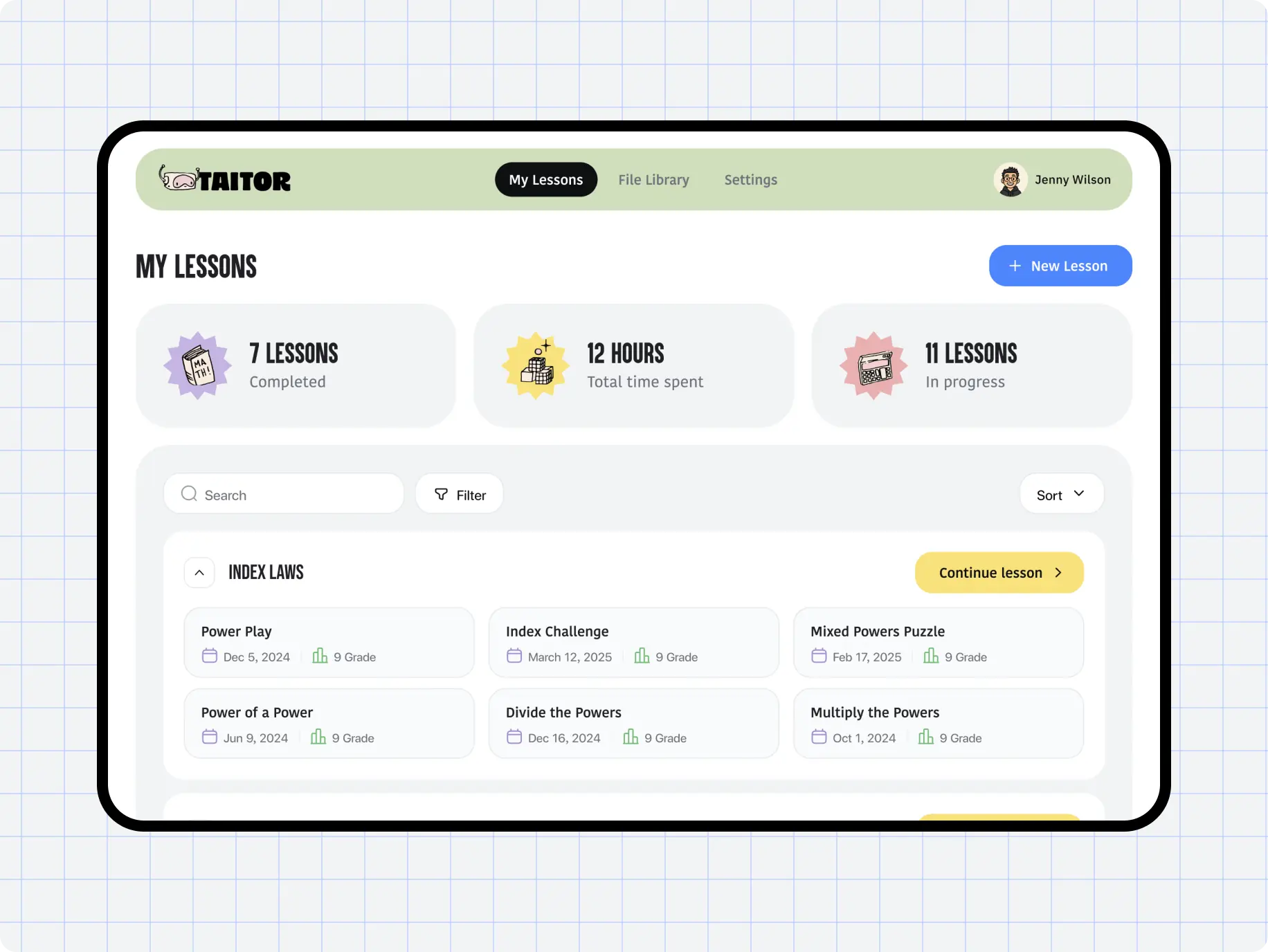 Taitor – interactive AI tutoring for kids and teens - Website Development - Photo 17